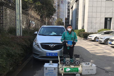 別克GL8商務車車內空氣凈化治理